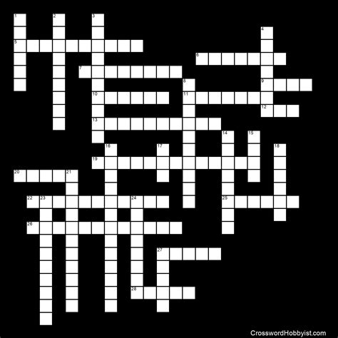 Fire Prevention And Awareness Crossword Puzzle