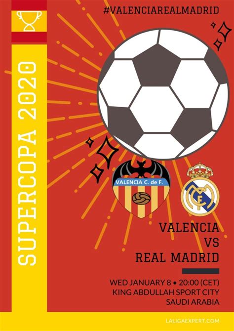 Preview and stats followed by live commentary, video highlights and match report. Supercopa - Valencia vs Real Madrid Match Preview & Prediction