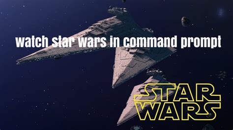 Let us have a look at how it happens. watch star wars in command prompt|command prompt tricks|by ...