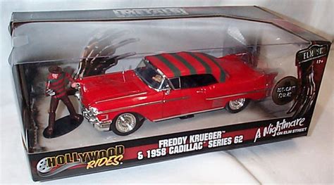 Buy Jada Toys Nightmare On Elm Street 1958 Cadillac Series 62 Freddy