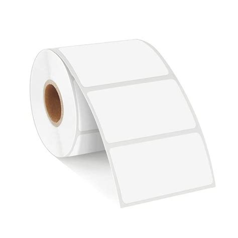 Blank Self Adhesive Thermal Paper Sticker Label Rolls Direct Thermal