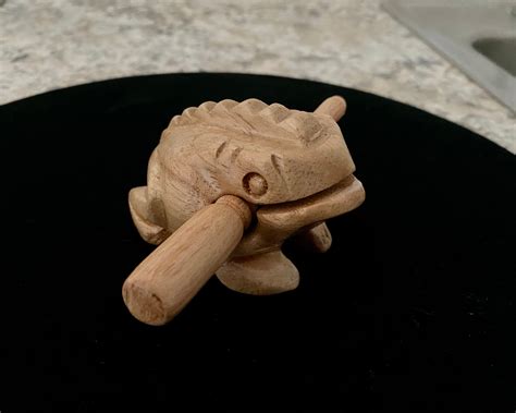Wooden Frogs Etsy