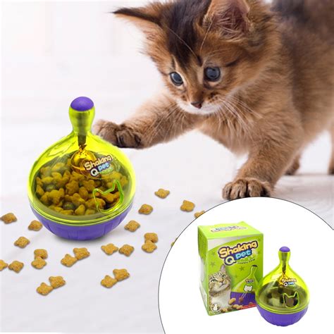 Interactive Cat Iq Treat Ball Toy Smarter Pet Toys Food Ball Food