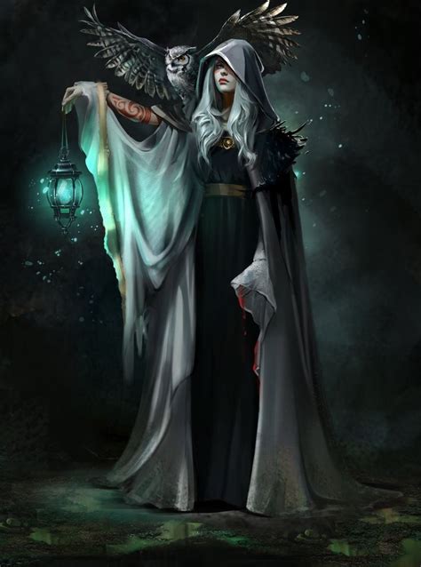 Enchantress Julia Kovalyova On Artstation Wizard Witch
