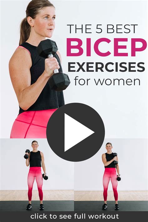 5 Best Bicep Exercises Bicep Workout Video Nourish Move Love