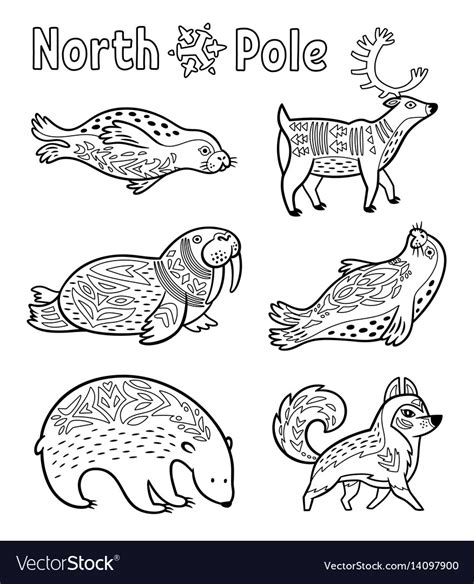Printable Coloring Pages Of Arctic Animals
