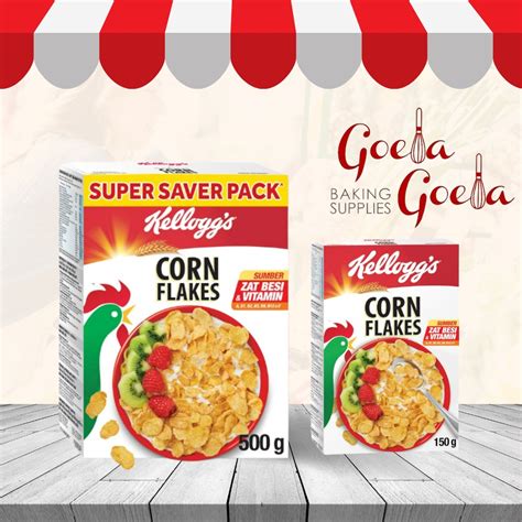 Jual Kelloggs Corn Flakes Sereal 275 Gr Shopee Indonesia