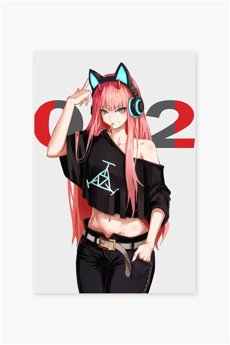 Zero Two Poster Ver3 Anime Posters