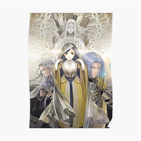 Ascendance Of A Bookworm Adult Myne Rozemyne Angel Goddess Priest Poster For Sale By Akr