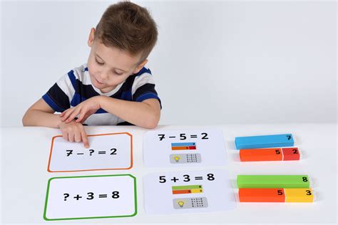 Connecting Number Rods Addition And Subtraction 1 20 Cards Europe The Freckled Frog Carson