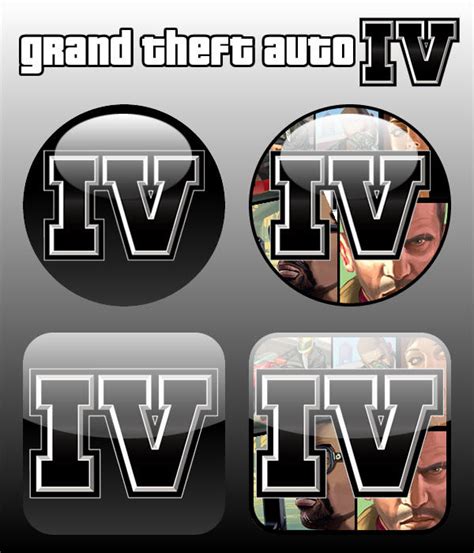 Grand Theft Auto Iv Icons By Firba1 On Deviantart