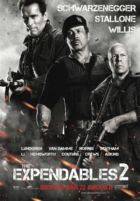 The Expendables 2 New Poster Craig Zablos Stallonezone