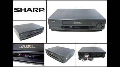 Sharp VC A36 DPSS VHS VCR Video Cassette Recorder Player YouTube