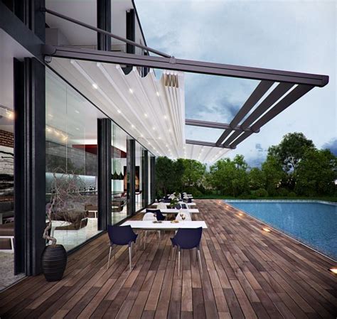 Rain Or Shine This Pergola Retractable Roof System Is Perfect To Enjoy
