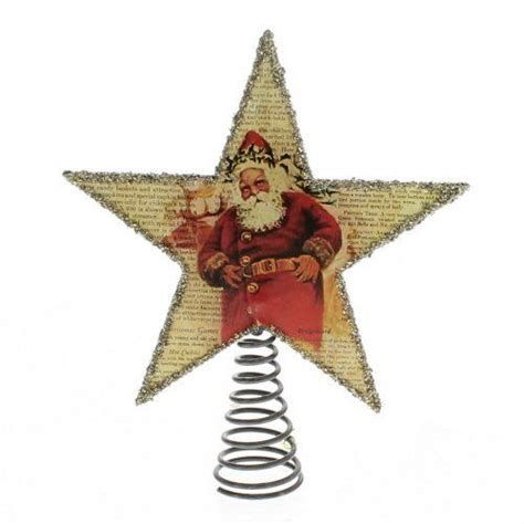 Bethany Lowe Designs Santa Star Tree Topper Click On The Image For