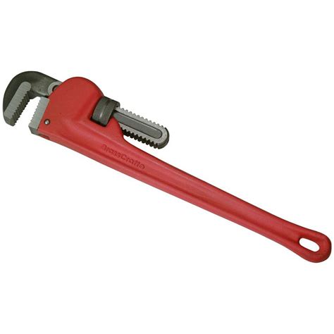 Brasscraft 2 In Heavy Duty Cast Iron Pipe Wrench T190 The Home Depot