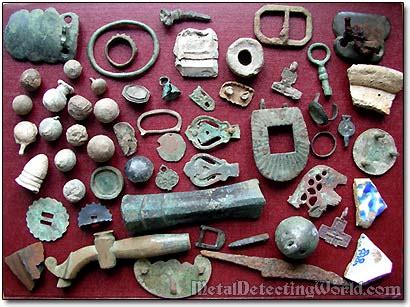 Public places like beaches, parks and playgrounds are great places to start. Relics and Coins Found at "Virgin" Site