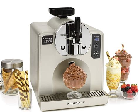 Nostalgia Fdm1 Soft Serve Ice Cream And Frozen Dessert Machine