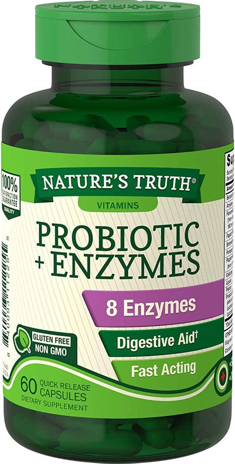 Natures Truth Probiotic Enzymes Capsules Phillips Pharmacy