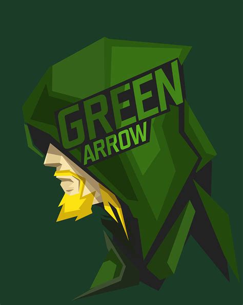 Green arrow, Arrow illustration, Dc comics art
