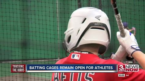 Batting Cages Remain Open For Players Youtube