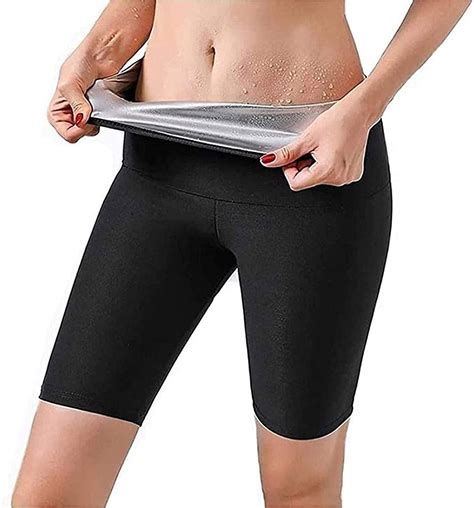 Women Sauna Neoprene Pants Women Hot Sweat Shorts Weight Loss