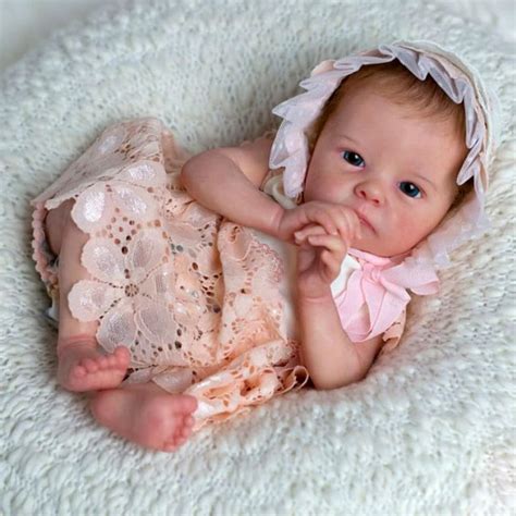 Reborn Baby Doll 17 Inches Lifelike Newborn Baby Tink Vinyl Etsy