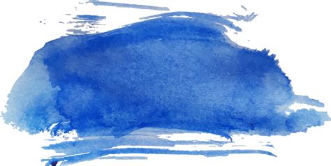 Blue Watercolor Splatter Png Free Png Image