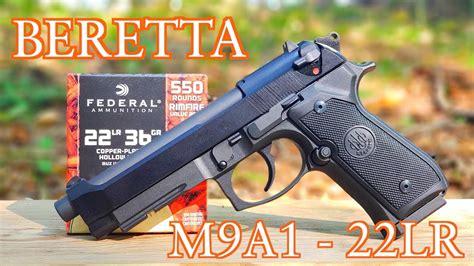Beretta 92fs M9a1 22lr Review Youtube