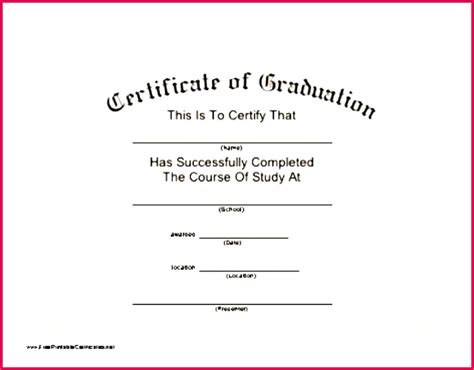 Free ged certificate template download. 6 Blank Ged Certificate Templates 36967 | FabTemplatez