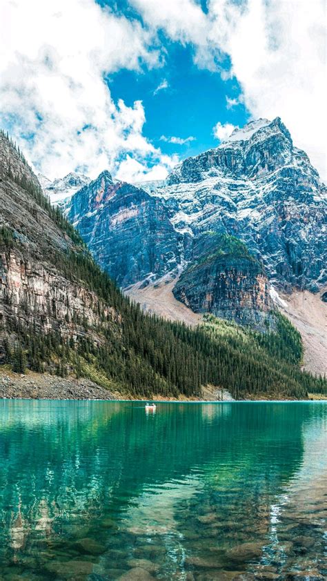 Moraine Lake At The Valley Of The Ten Peaks Banff National Park 4k Ultrahd Wallpaper Backiee