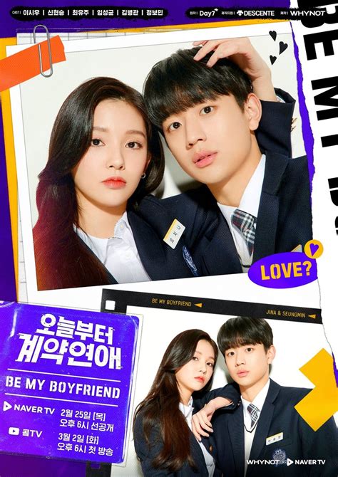 Be My Boyfriend 2021 Web Drama Cast And Summary Kpopmap