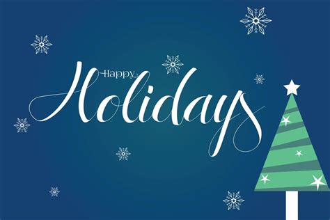 Happy Holidays Greeting Card Editable File 16268817 Vector Art At Vecteezy