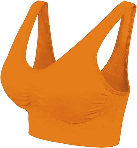 Mark And Mark Ladies Comfort Bra Padded Seamless Pull Over Support Sports