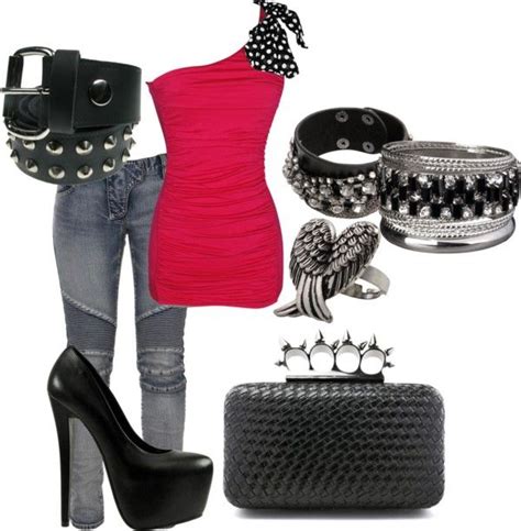 Rocker Chic By Coronababy On Polyvore Fashion Rocker Chic My Style
