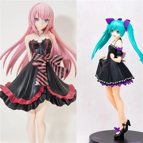 22cm spm project hatsune miku luka figure dark gothic dress sega vocaloid sexy pvc anime figures