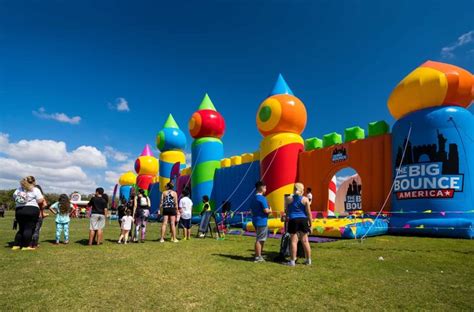 Youll Find The Worlds Largest Bounce House In Michigan This Summer