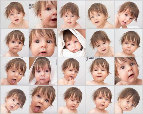 Baby Emotion Face Stock Photo By ©troschamad 124570194
