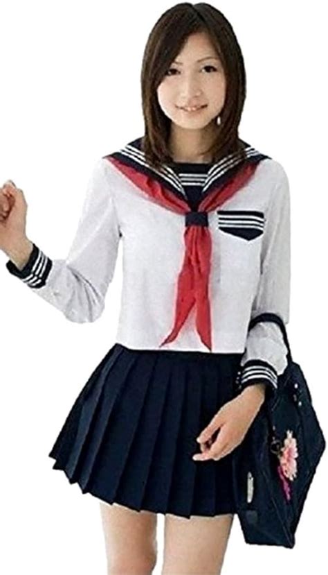 Spj Sailor Suit Uniform High School Girls Student Japan Cosplay