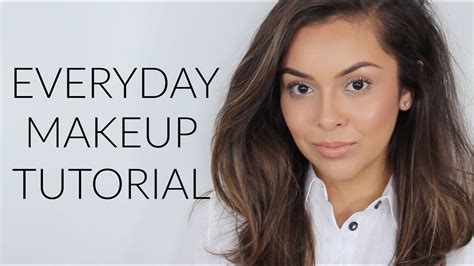 Easy Everyday Makeup Tutorial Trinaduhra Youtube