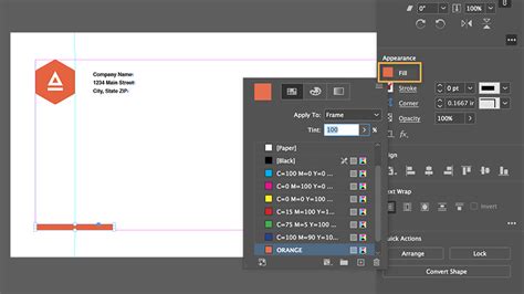 Letterhead design in InDesign | Adobe InDesign tutorials