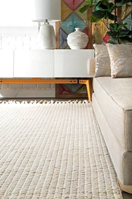 Here are a few of our favorites. Textures Braided With Tassels Rug | White rug, Rugs, Rugs usa