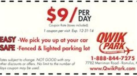 All prices are subject to change and are only valid during selected periods. Pin by Qwik Park on Detroit Airport Parking Rates ...