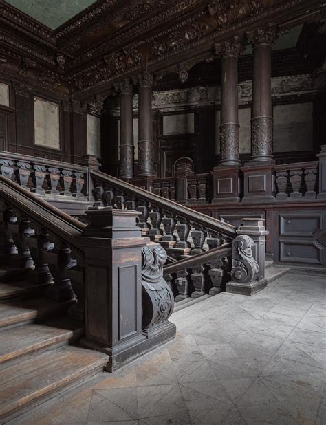 A Palace Staircase In Poland Rstaircaseporn