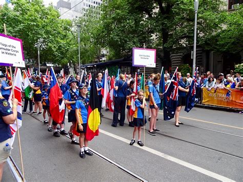 Australia Day Parade 2020 Girl Guides Victoria