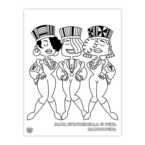 HipHop Coloring book | Markersnpens.com