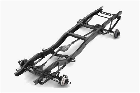 Pickup Truck Chassis 4wd Creative Market