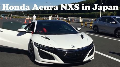 The New Honda Acura Nsx In Japan Amazing Acura Nxs Interior And