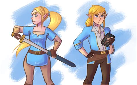 Daily Debate Should Zelda And Link Ever Swap Roles Zelda Dungeon