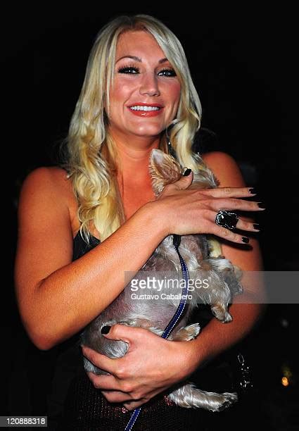 Brooke Hogan Portrait Unveiling At Women In Cages Exhibit Photos And